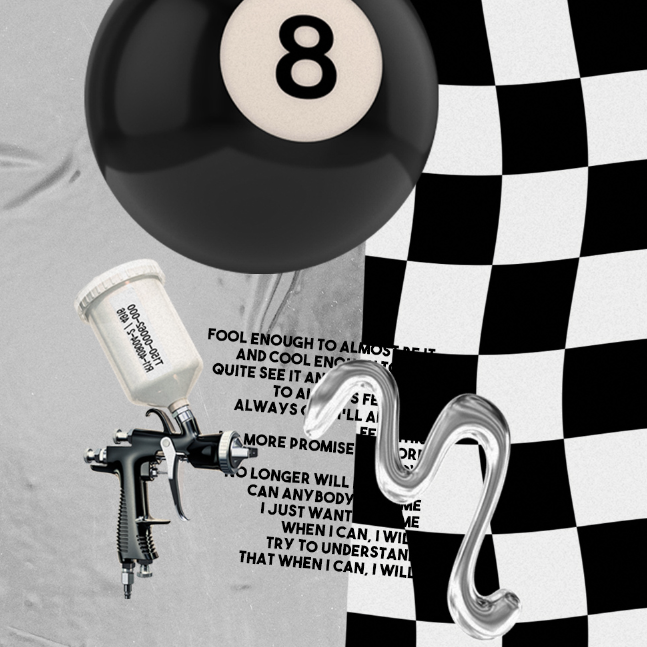 |A per A| AD Checker Eightball Silicon Hard Case