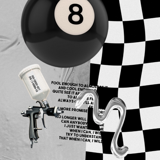 |A per A| AD Checker Eightball Silicon Hard Case