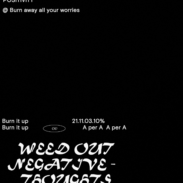 |A per A| AD F Black Negative Burn it up Hard Case