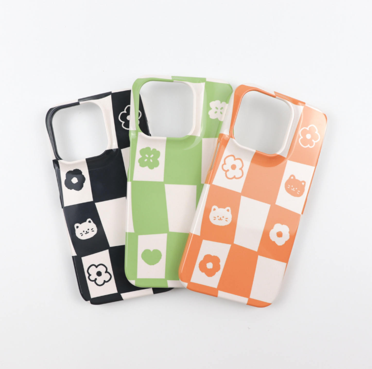 |TETEUM| CHECKER BOARD CASE