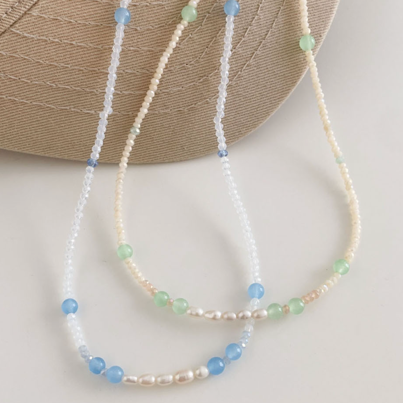 |SOYE PI-NE| Gemstone Beads Necklace