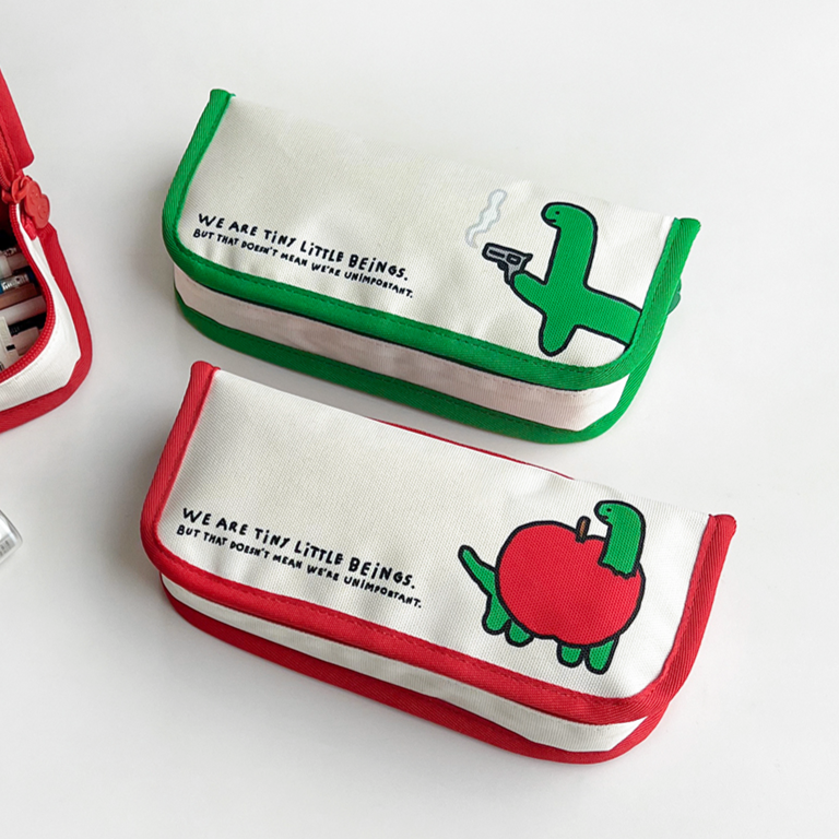 |JOGUMAN STORE| Fabric Square Pencil Pouch