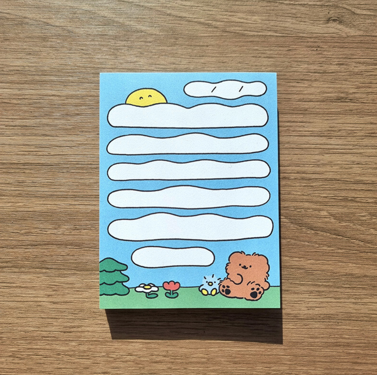 |PERMS| 구름의 모양 Memopad