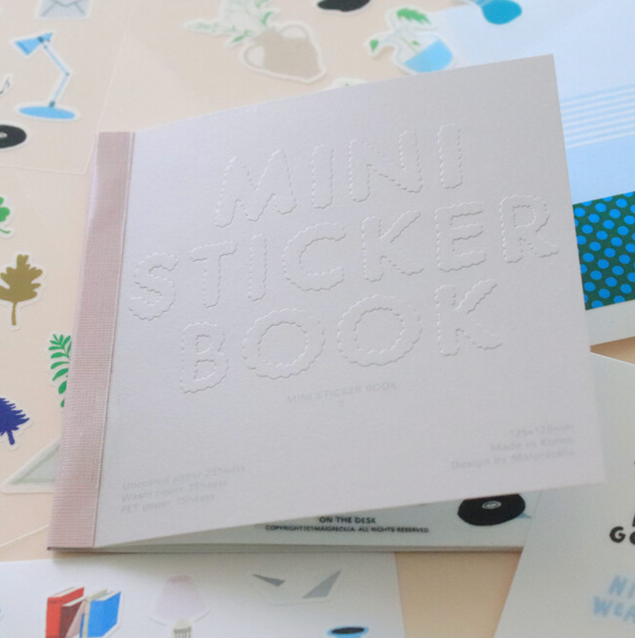 |Malgrecela| Mini Sticker Book 02