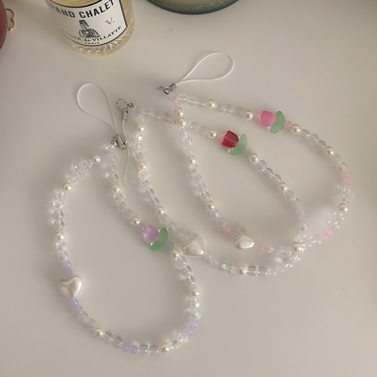 |moat| Flower Phone Strap (3Types)