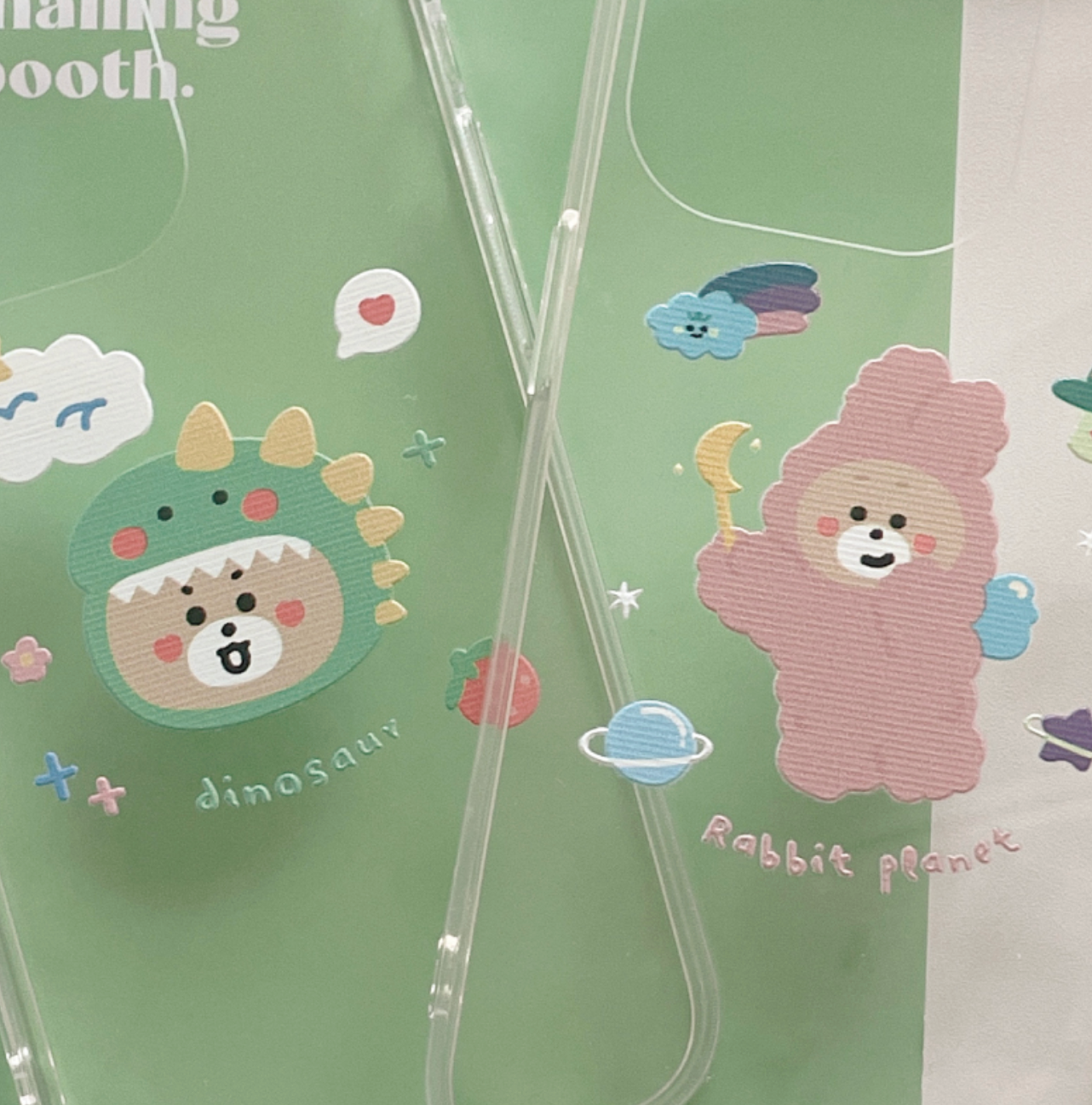 |malling booth| Bebe Crayon Jelly Hard Case
