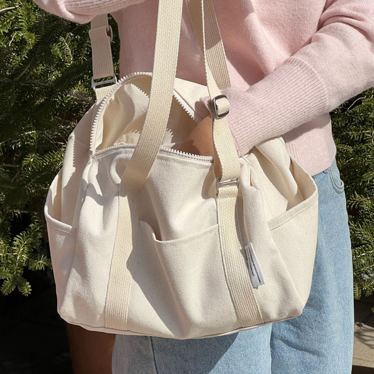 |luff| Duffle Bag (Small) - Ivory