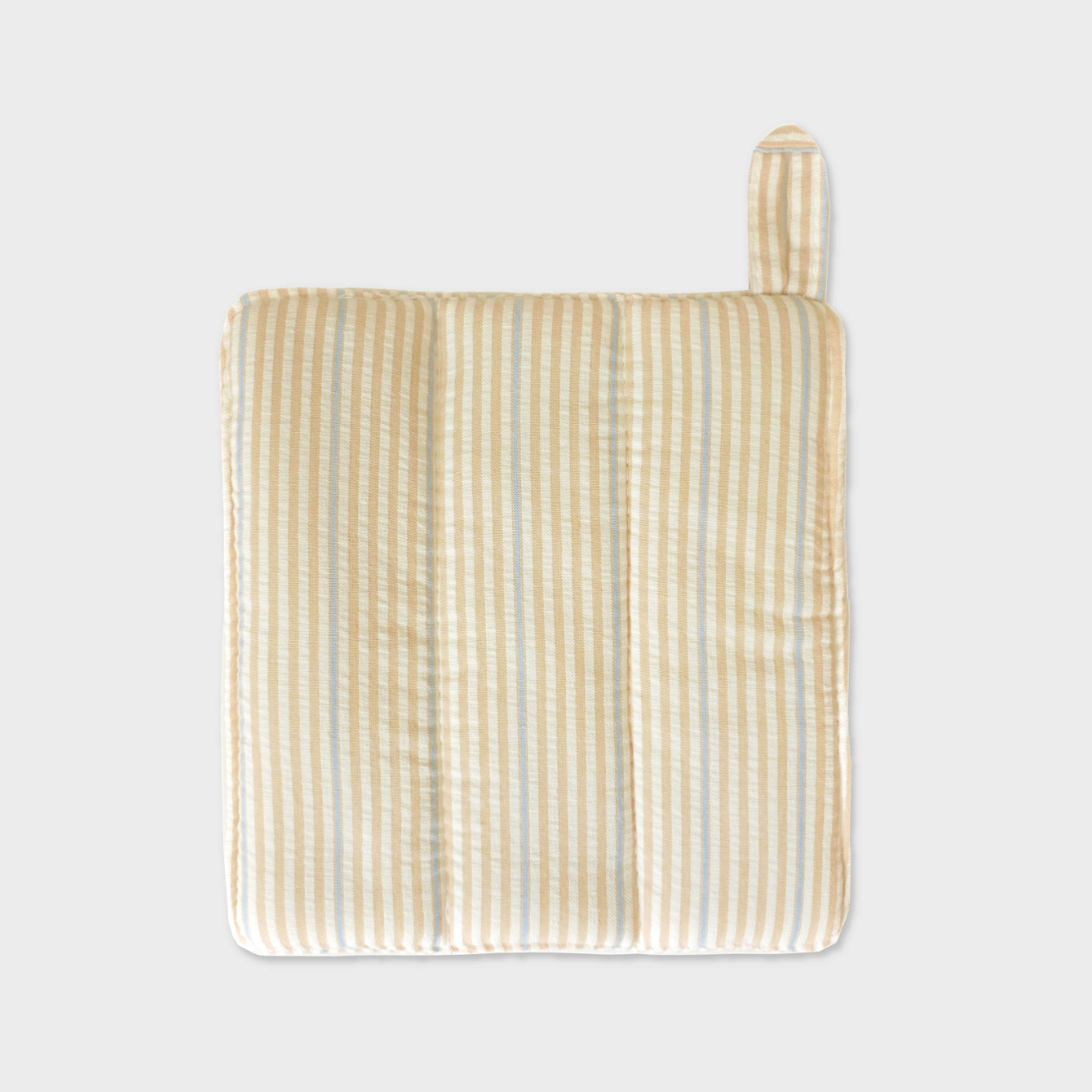 |unfold| Stripe Pot Holder (Beige)