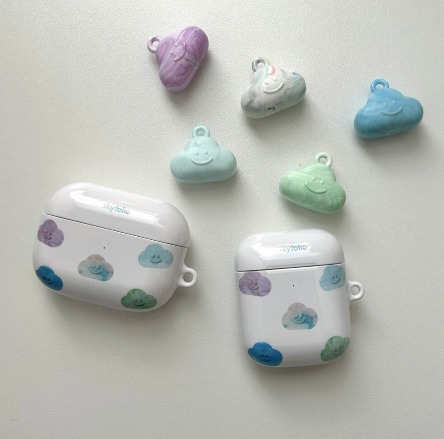 |skyfolio| Upcycle Pattern AirPods Hard Case