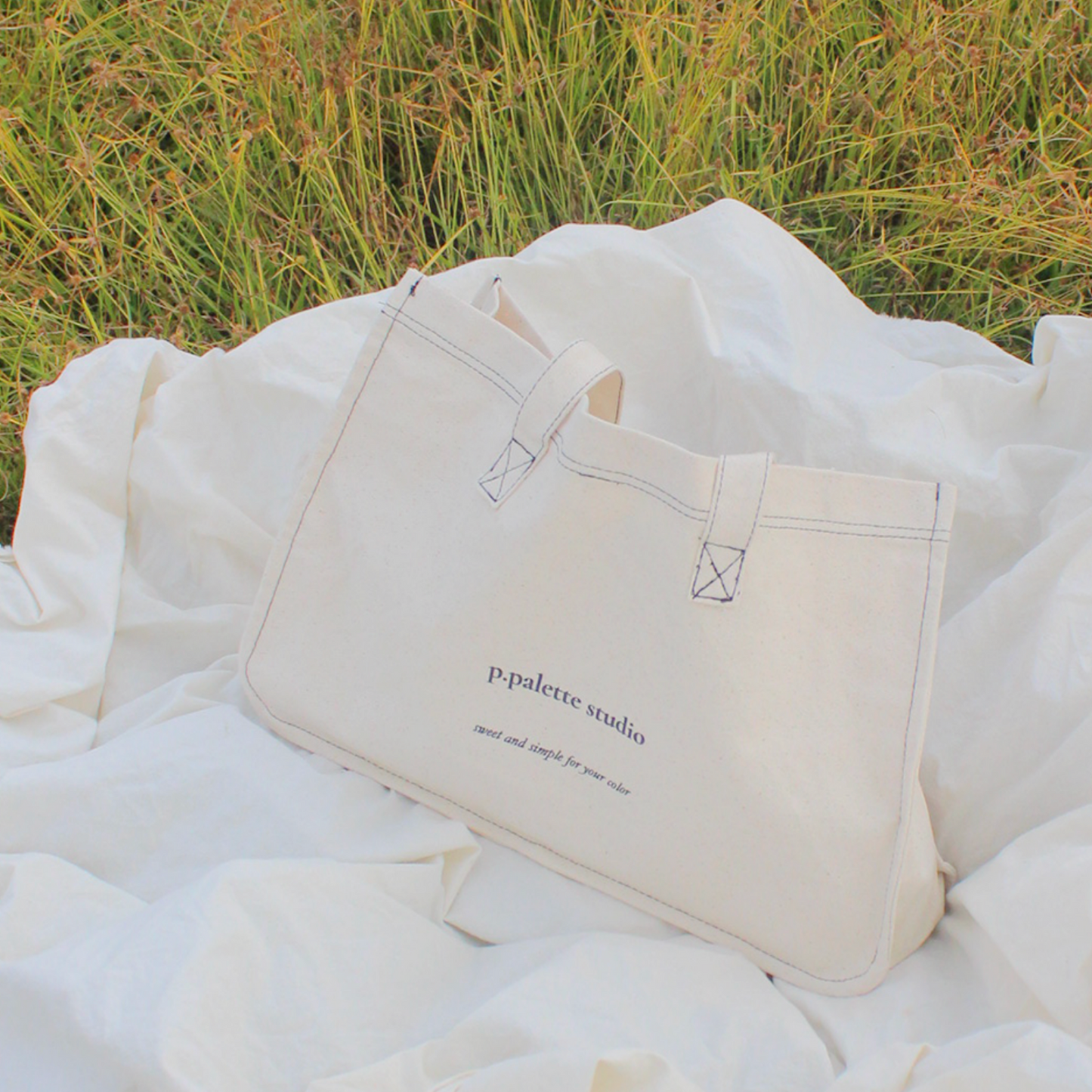 |p.palette| Stitch Ribbon Bag