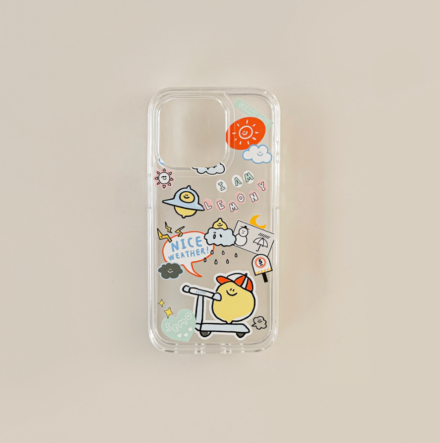 |second morning| Nice Weather Jelly Hard Case
