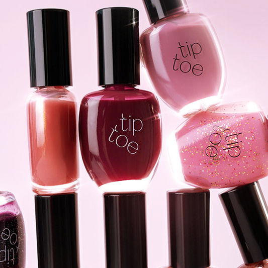 |tip toe| Nail Polish Best Colour Set (1+1) (Gift: Matte Top Coat)