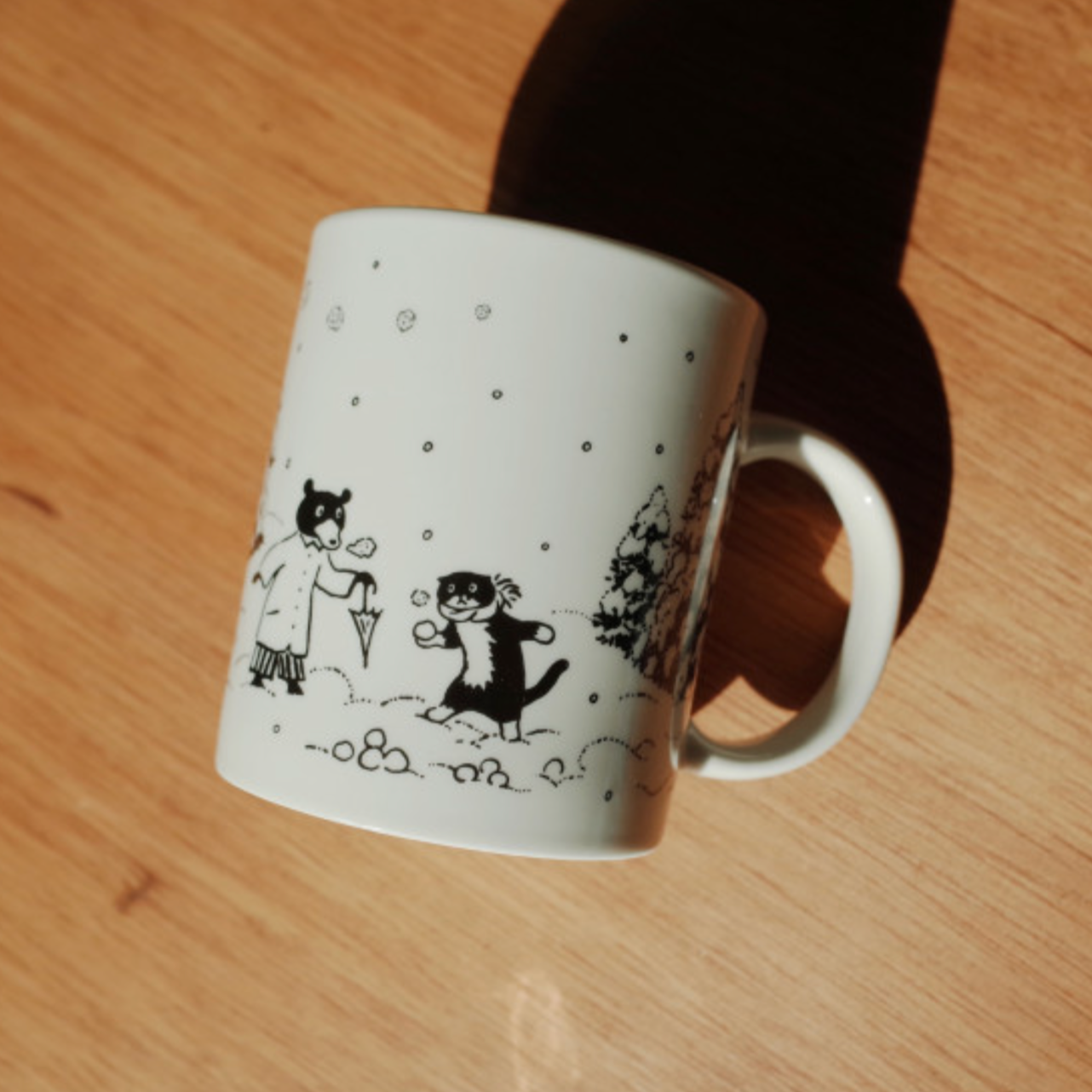 |HUGINN AND MUNINN| Snowy Day Mug 350ml