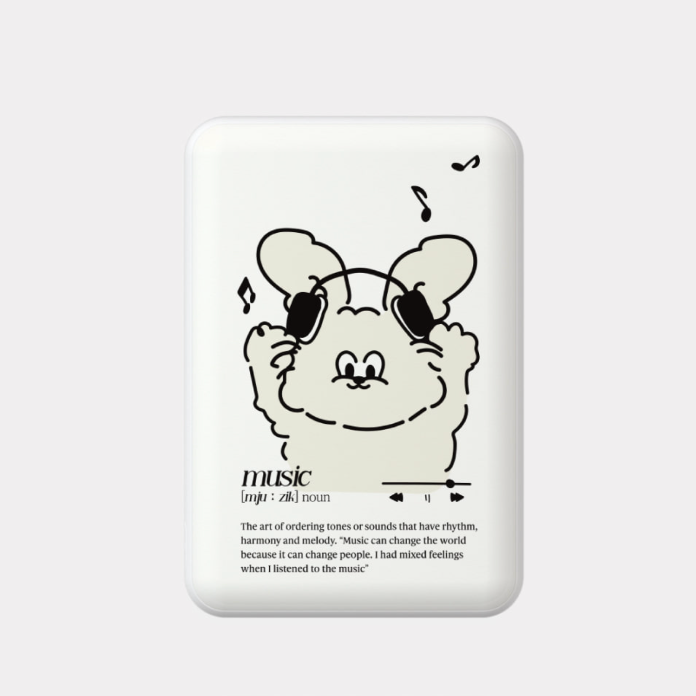 |Mademoment| Melody Butty MagSafe Battery Pack 5000mAh