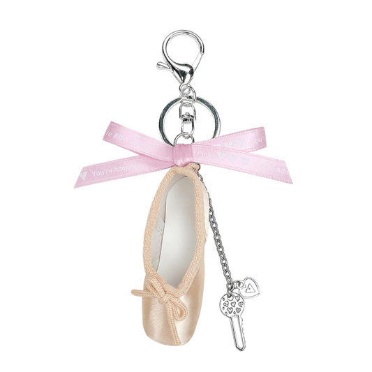 |VVV| Ballet Shoes Ribbon Keyring