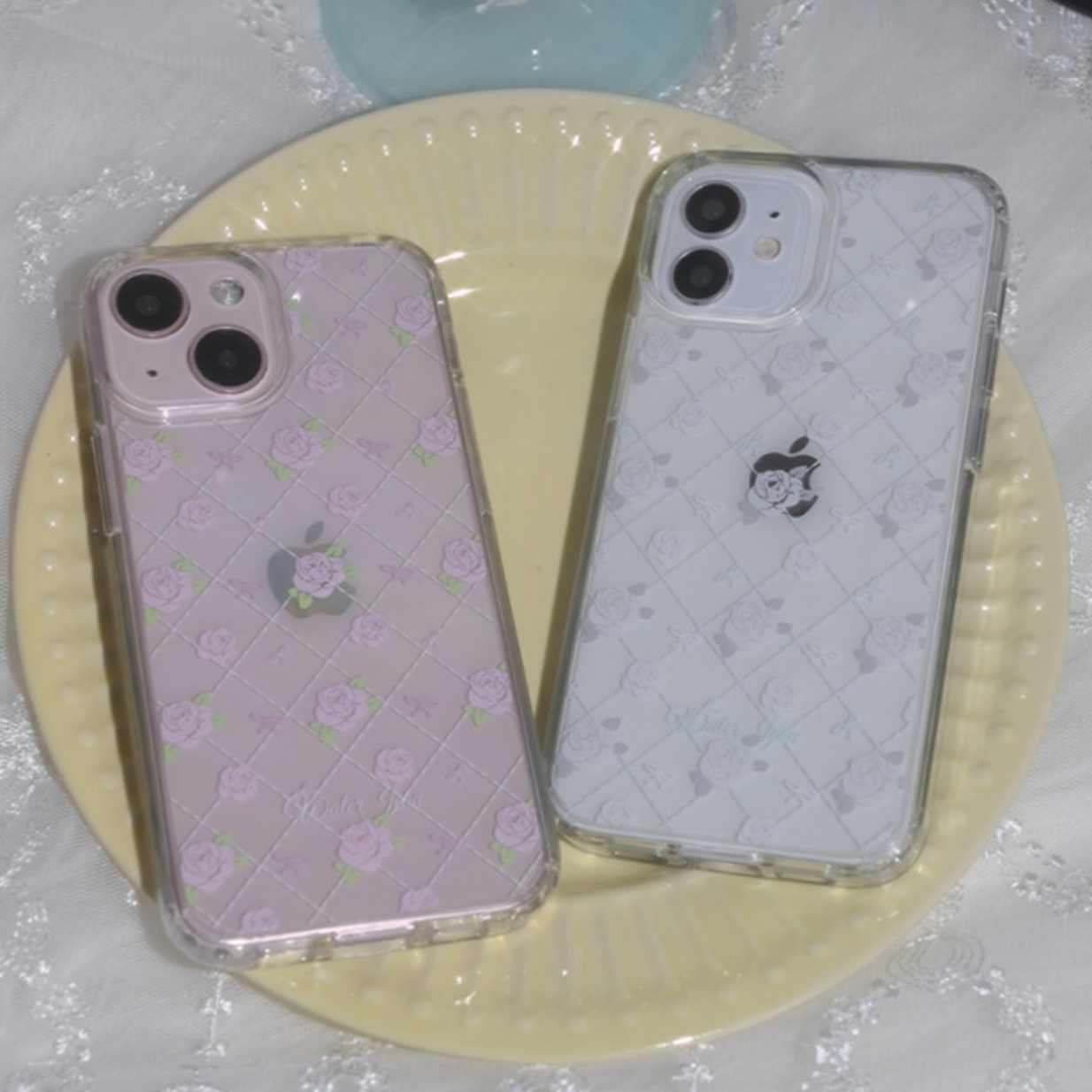 |WATERJEAN| Rose Garden (ver.2) Jelly Hard Case