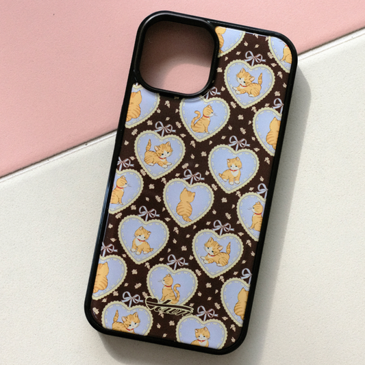 |twiner| Kitty Brown Phone Case