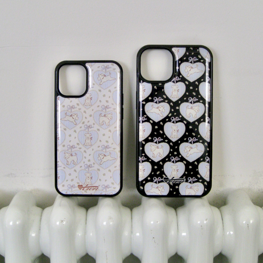 |twiner| Puppy Black Phone Case (店主pick!)