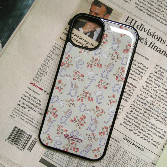 |twiner| Alphabet Rabbit Phone Case