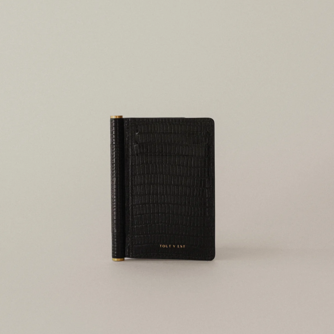 |TOUT Y EST| PORTE CARTES PAUMELLE (Lizard)