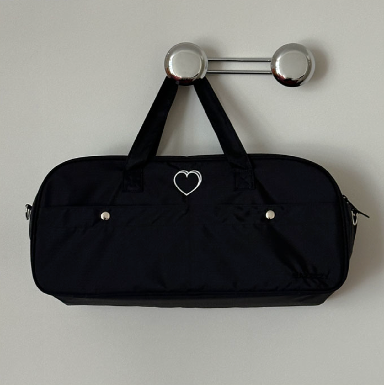 |MAZZZZY| Signature Heart Duffel Bag
