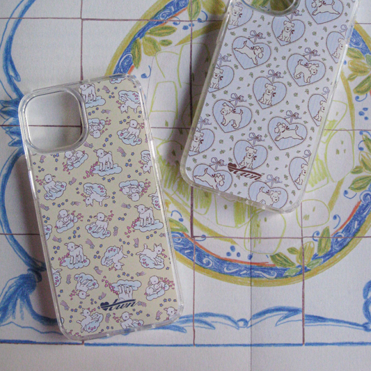 |twiner| Sleepy Lamb Jelly Hard Case