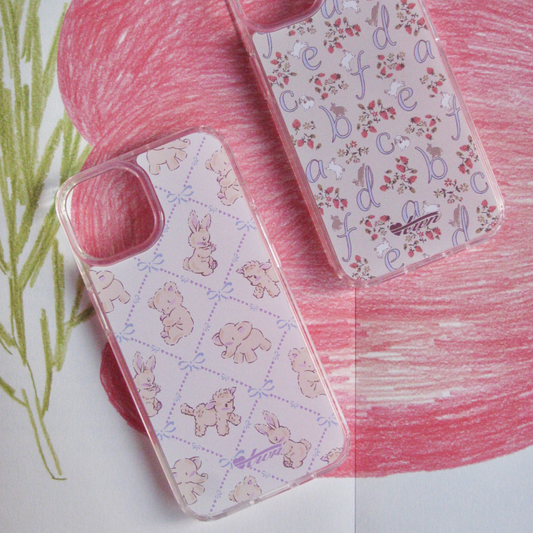 |twiner| Baby Animals Jelly Hard Case