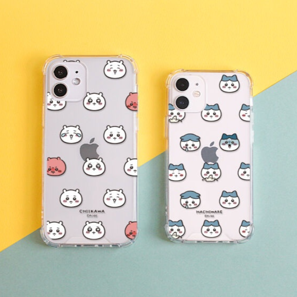 |韓版Chiikawa| Chiikawa Jelly Hard Phone Case 透明硬殼手機殼