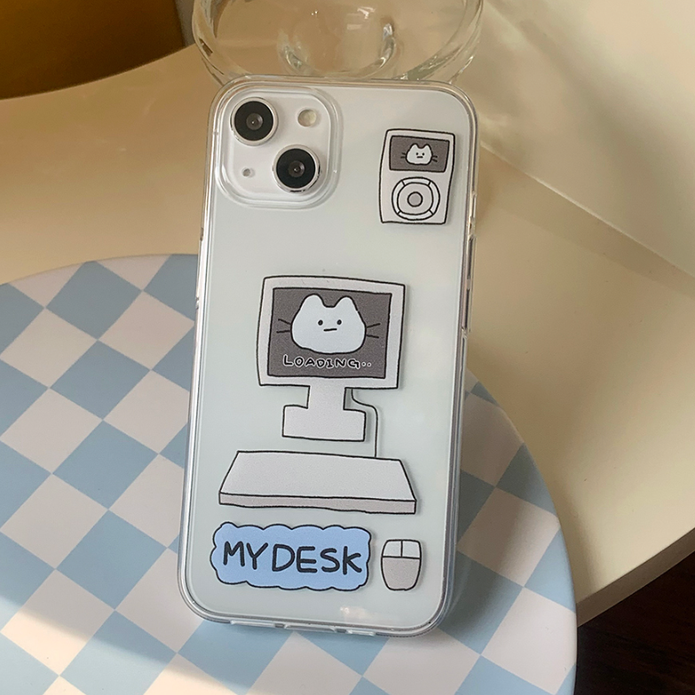|withsome| My Desk Jelly Phone Case
