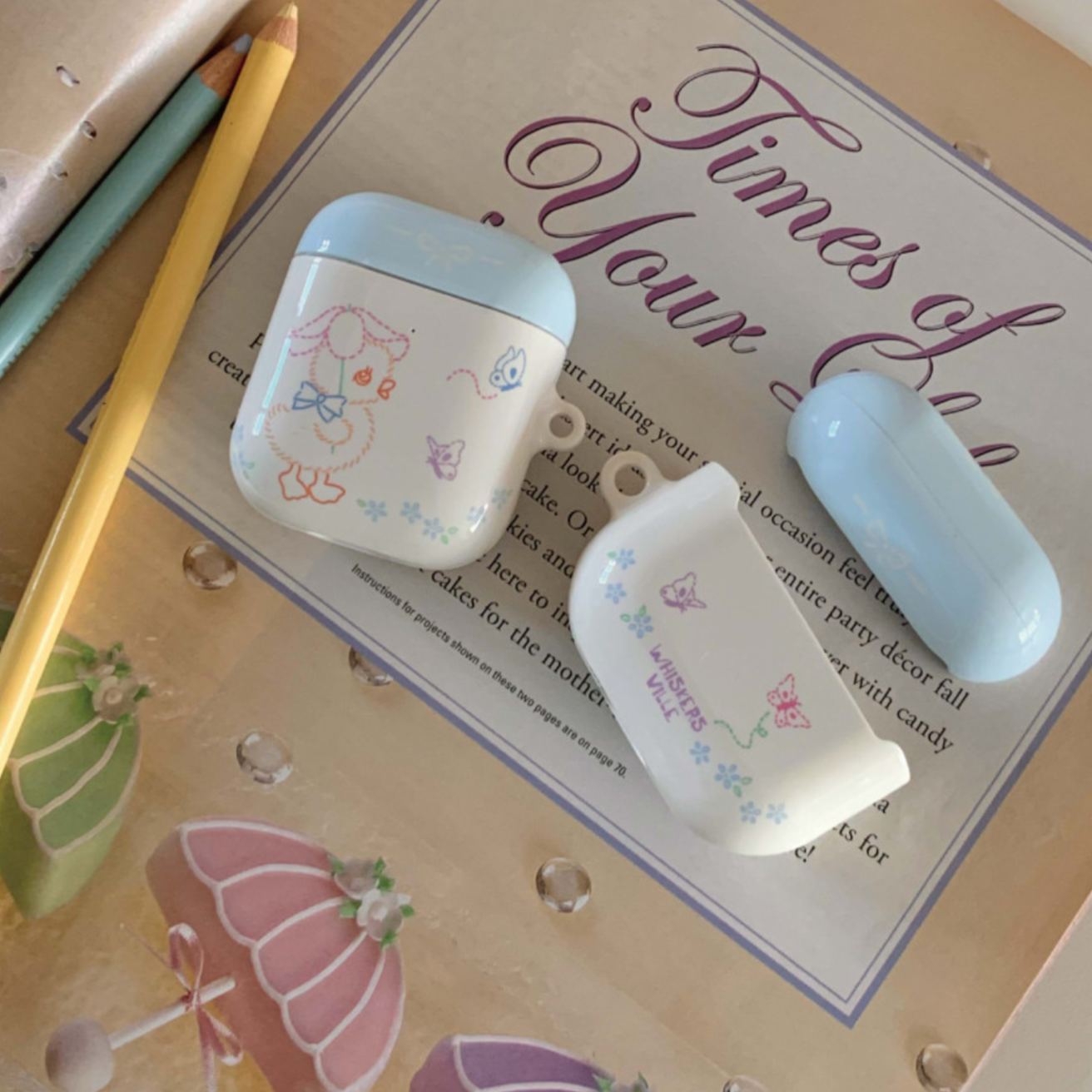 |whiskersville| Baby Duck Airpods Case