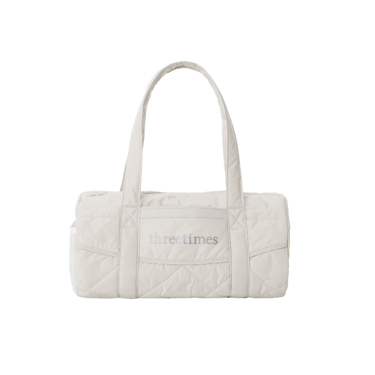|threetimes| Bebe Sport Bag (Beige)