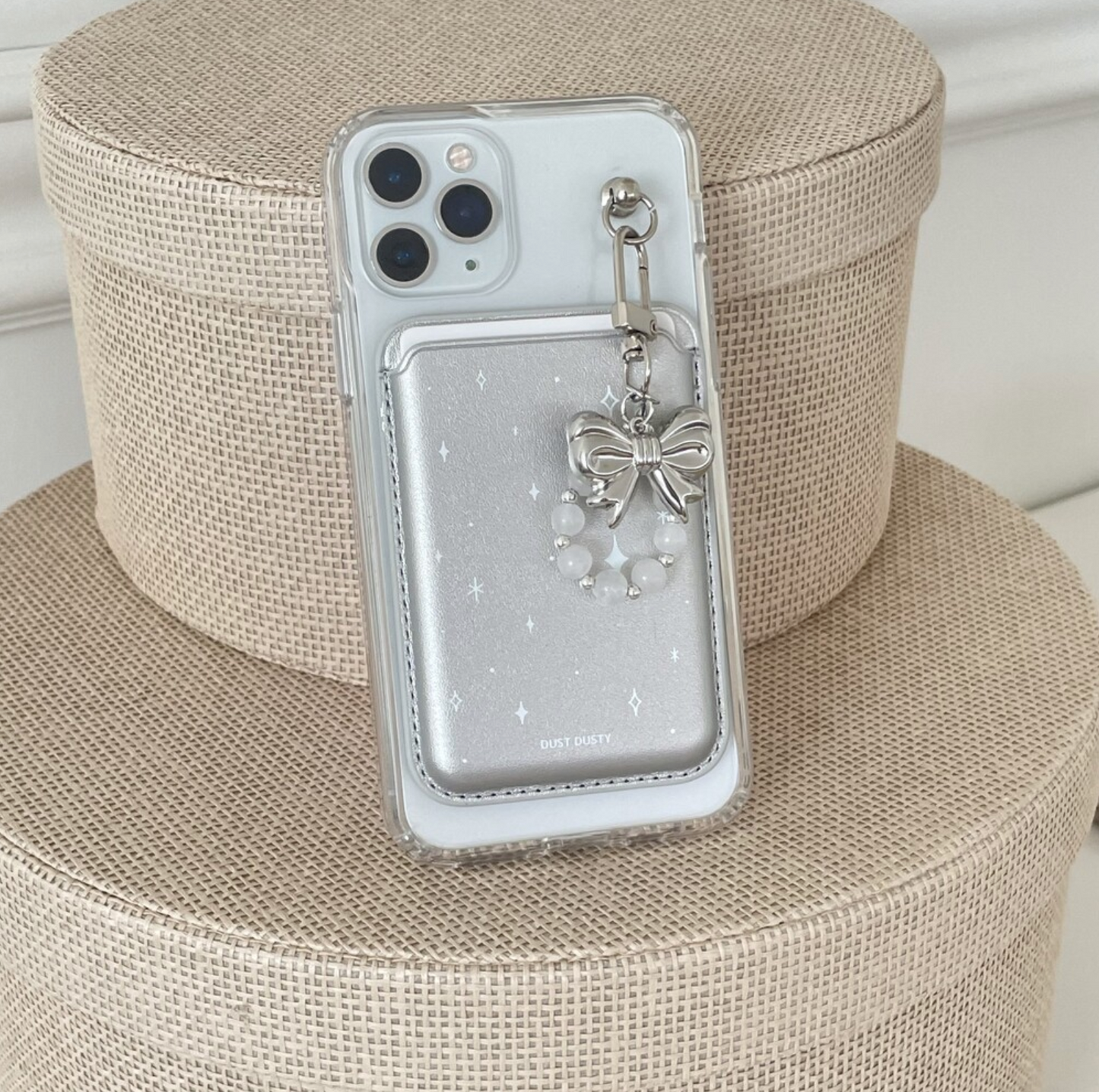 |dust dusty| Twinkle MagSafe Card Slot + Phone Case Set