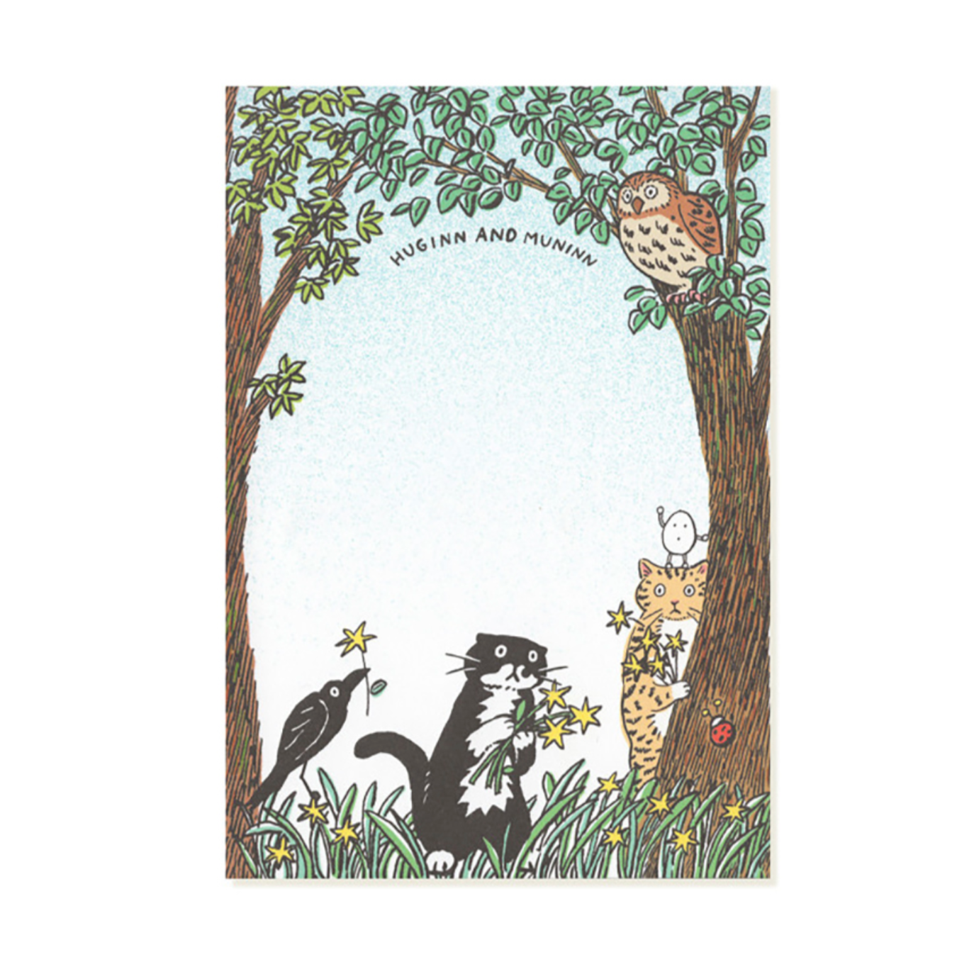 |HUGINN AND MUNINN| Memopad (3Types)