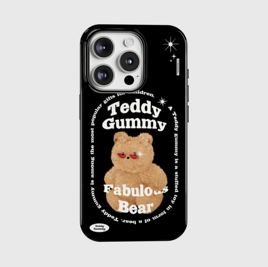 |THENINEMALL| Round Fabulous Bear Bumper Case
