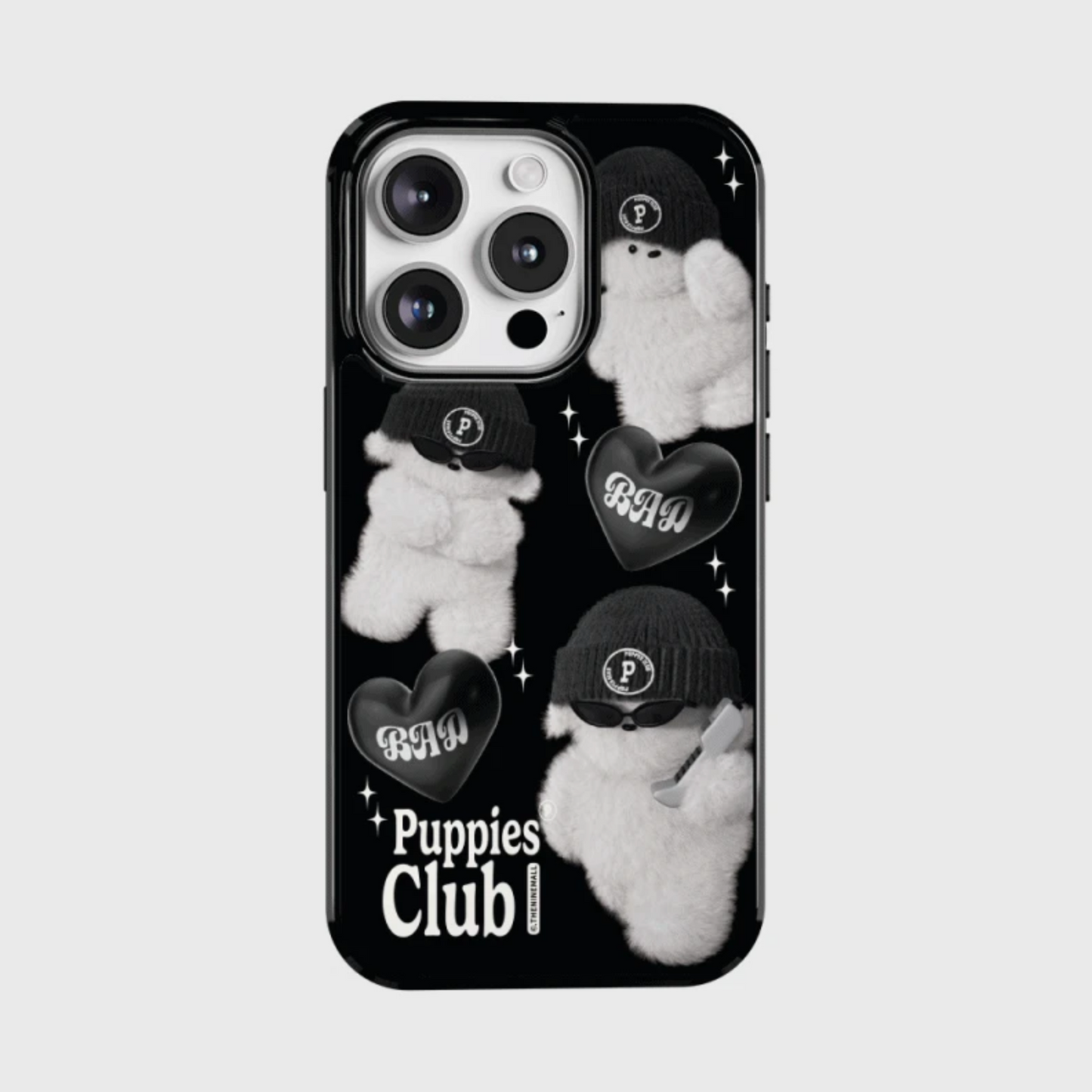 |THENINEMALL| Pattern Bad Puppy Bumper Case