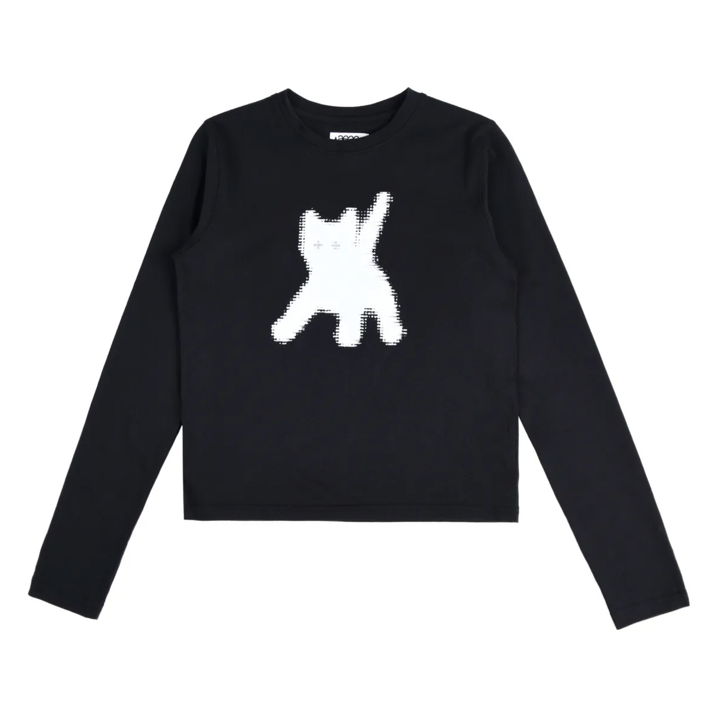 |aeae| Flashed Cats Eye L/S -|BLACK|