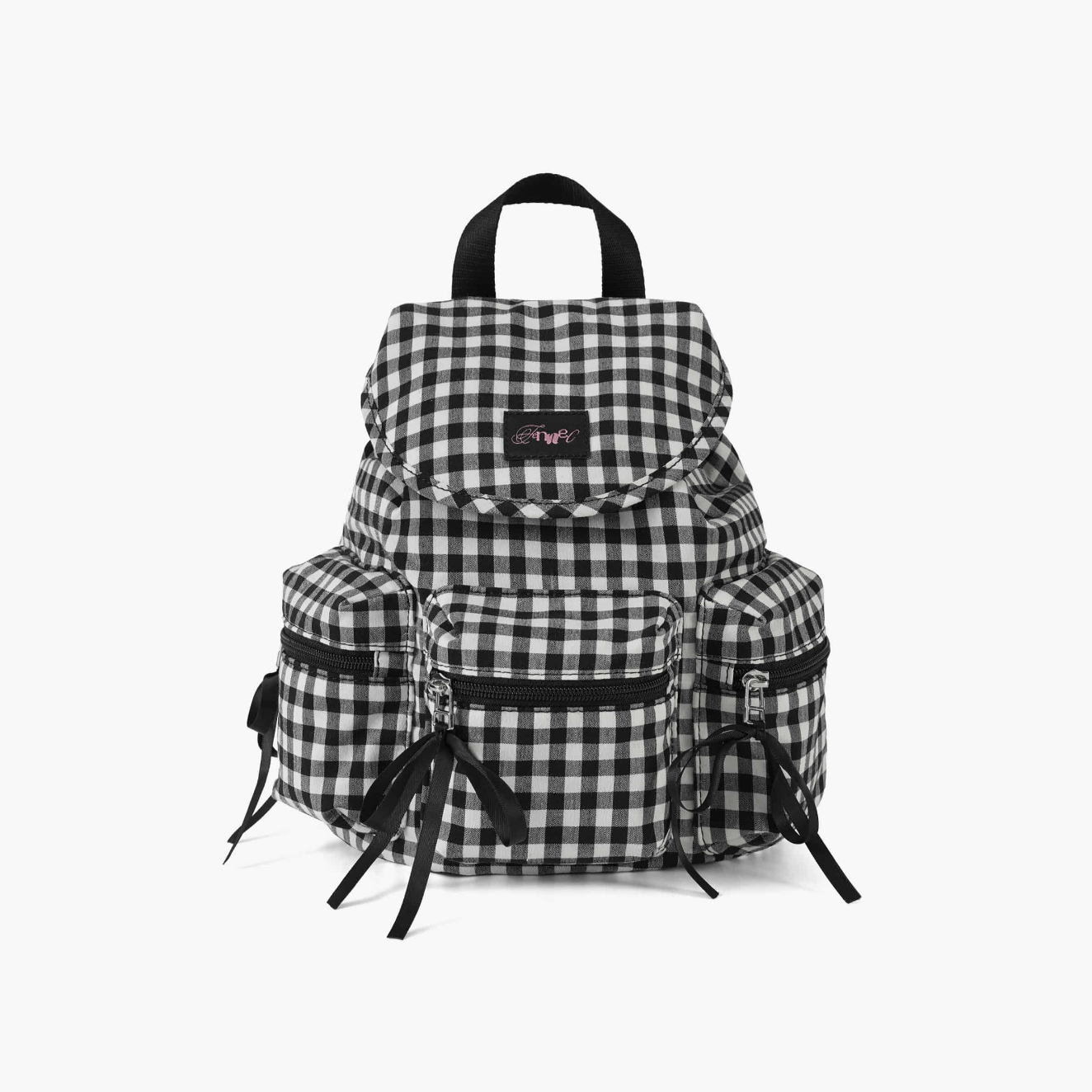 |fennec| Berry Pocket Backpack (Check Black)