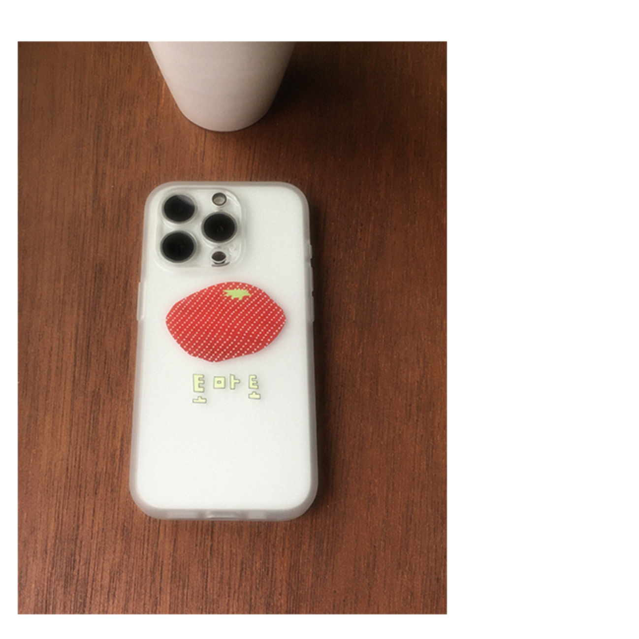 |1081| 토 마 토 !  Translucent Jelly Case