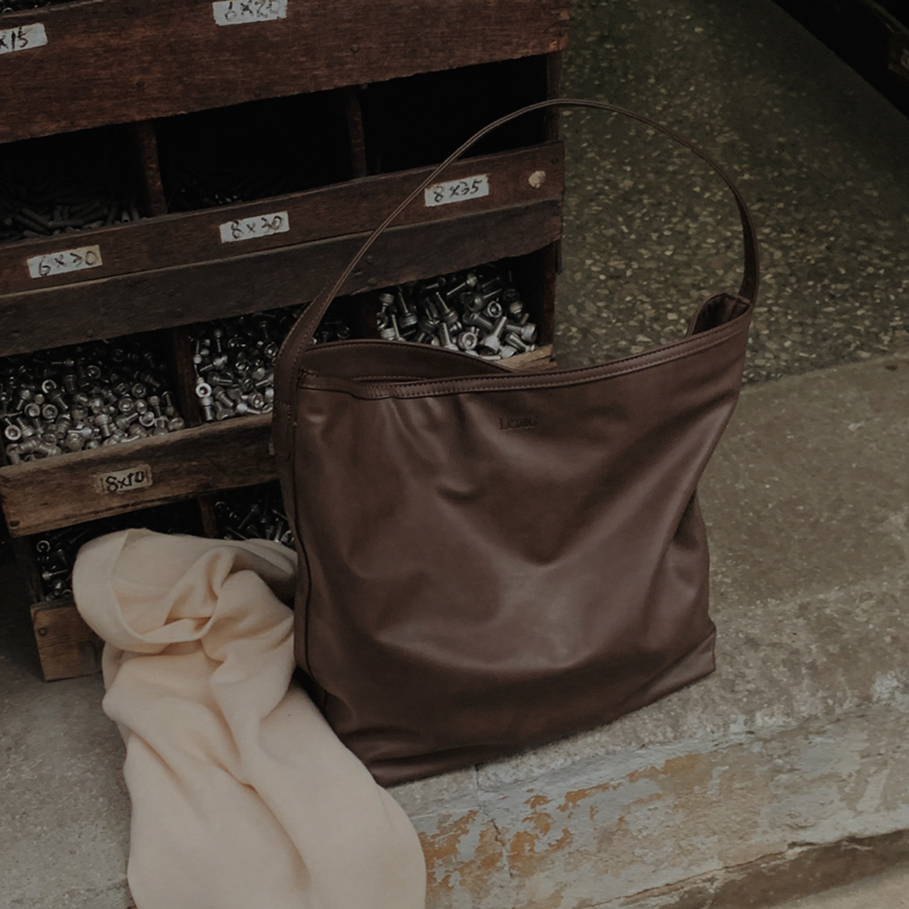 |SLOWAND| Lento Vegan Leather Shoulder Bag
