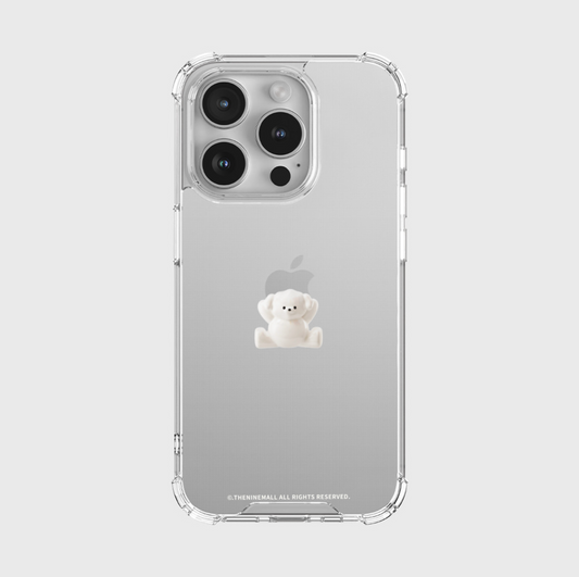 |THENINEMALL| Raise Apple Ppokku Clear Phone Case