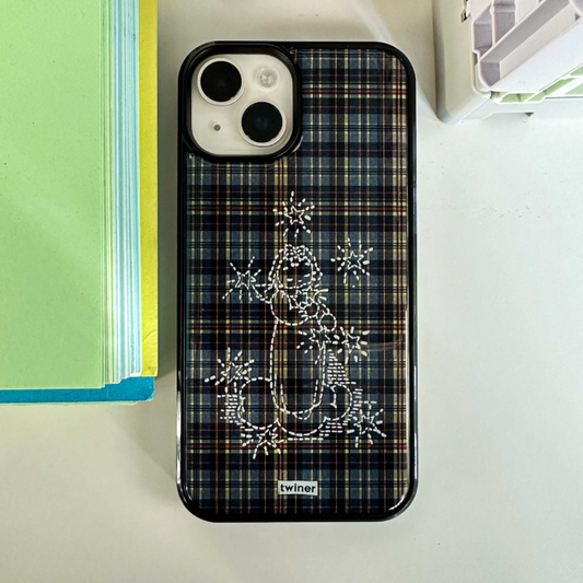 |twiner| Angel Stitch Check Phone Case