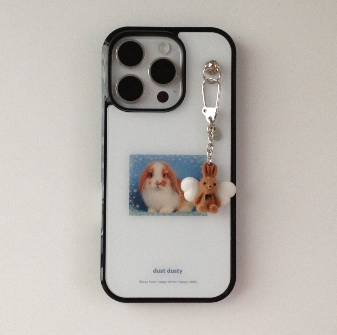 |dust dusty| Snow Rabbit Bumper Case