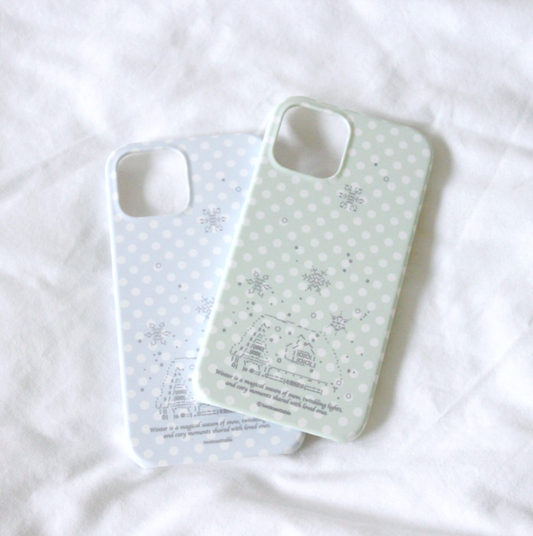 |TTT| Winter Snow Case (Mint)