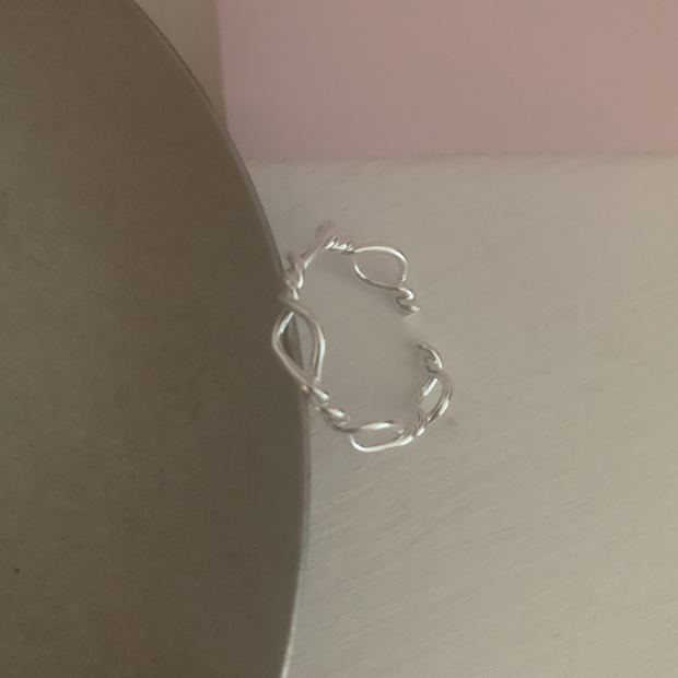 |moat| Coil Ring (Silver925)