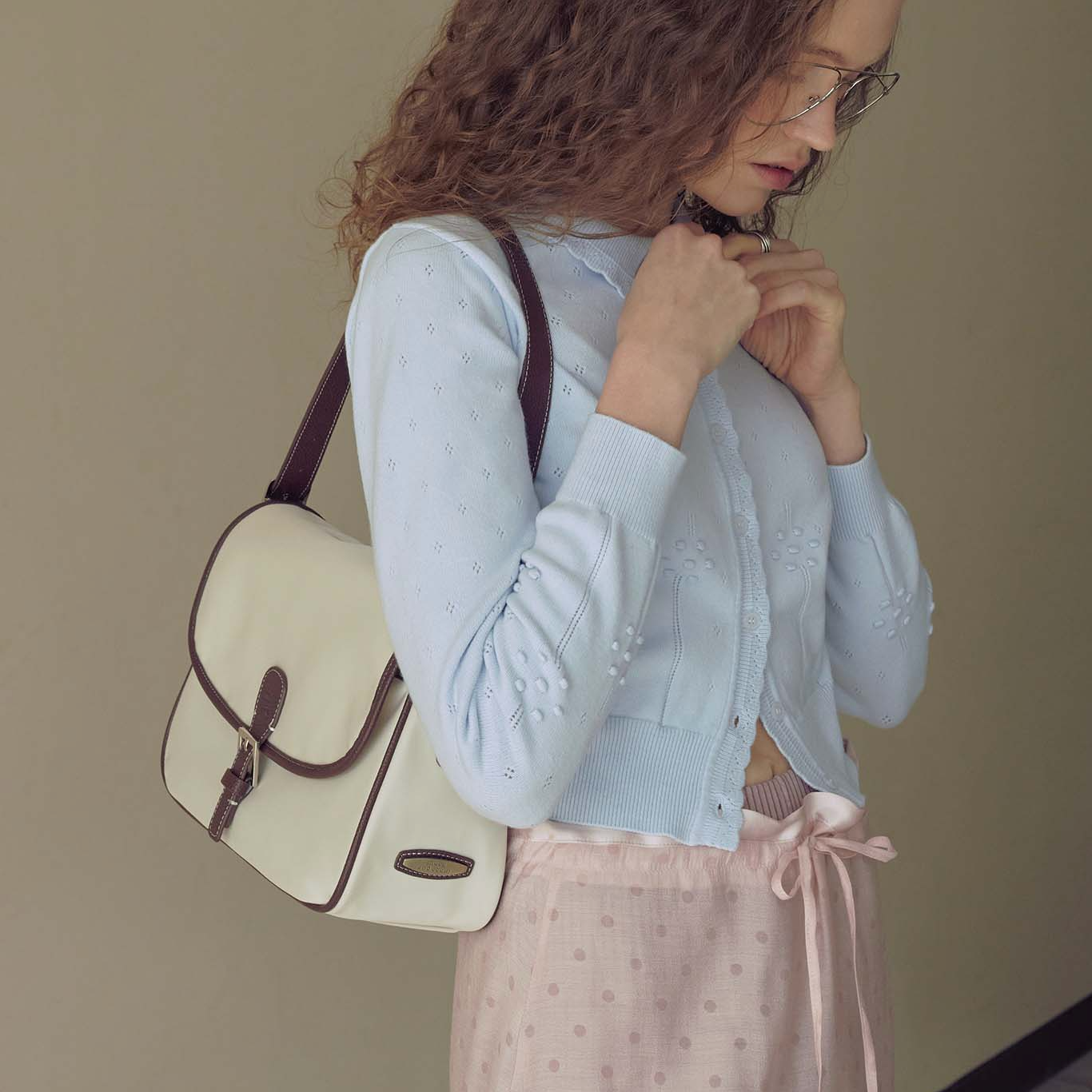 |mucu and ebony| Wedy Combi Bag Ivory