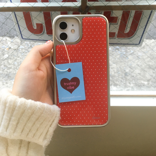 |trustmyvibe| Strawberryjam Dot Phone Case