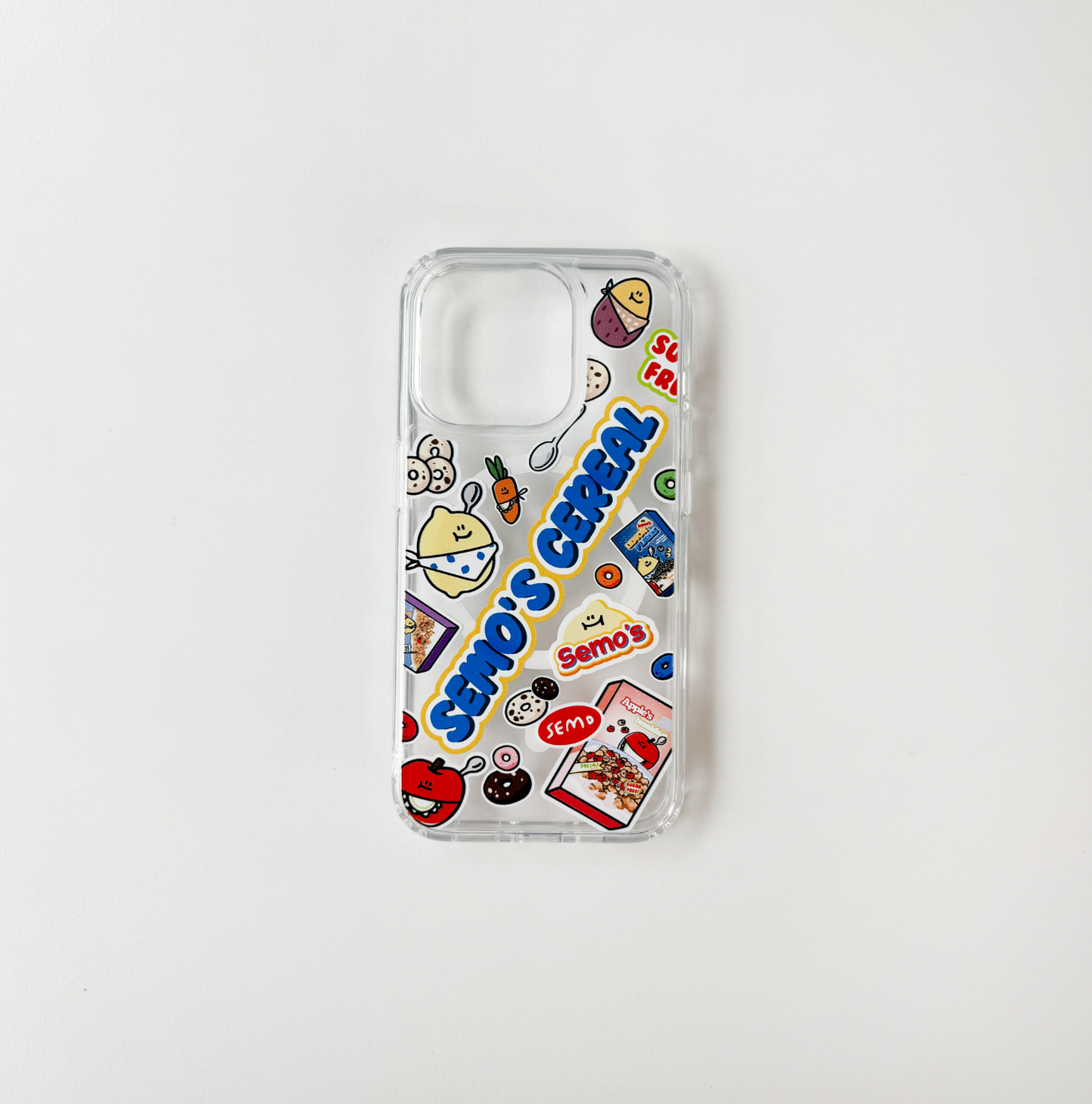 |second morning| Triangle Cereal MagSafe Clear Case