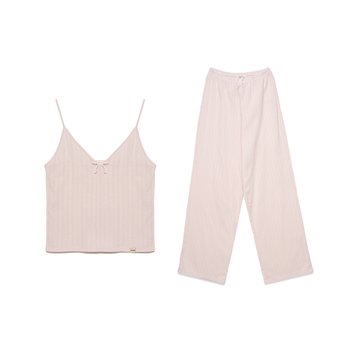 |NOIRNINE| Slip Pajama Set |PINK|