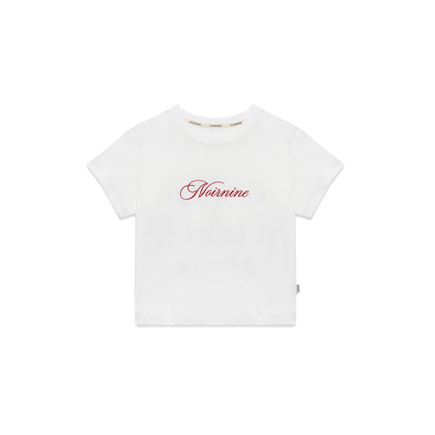 |NOIRNINE| Noir Supima Cotton T-shirts |WHITE|