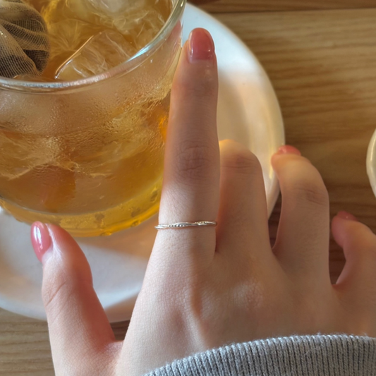 |urbantout| |silver 925| Twisted Stick Ring